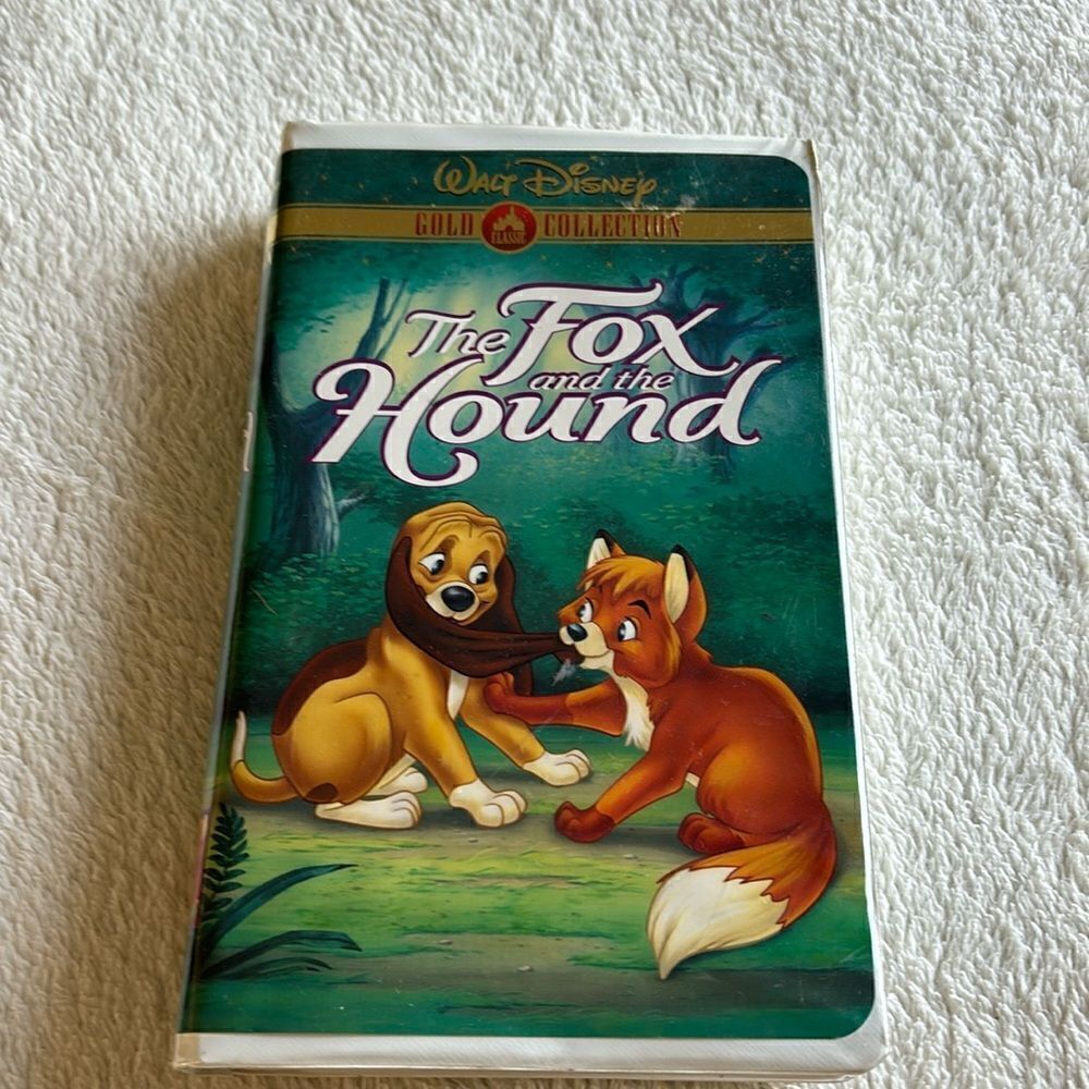 Walt Disney gold collection‎ the fox and the hound Vintage VHS Movie